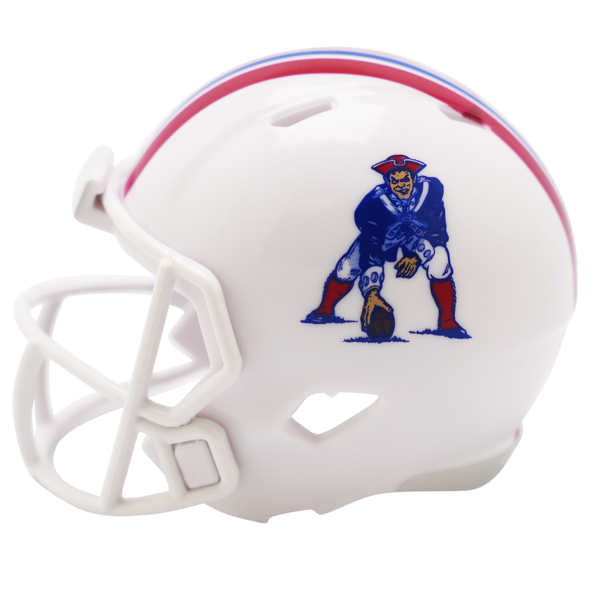 New England Patriots Limited Edition Throwback Pocket Size Helmet	