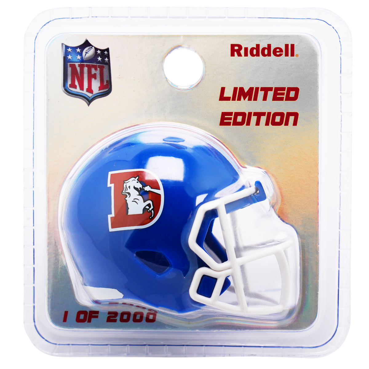 Denver Broncos Limited Edition Throwback Pocket Size Helmet