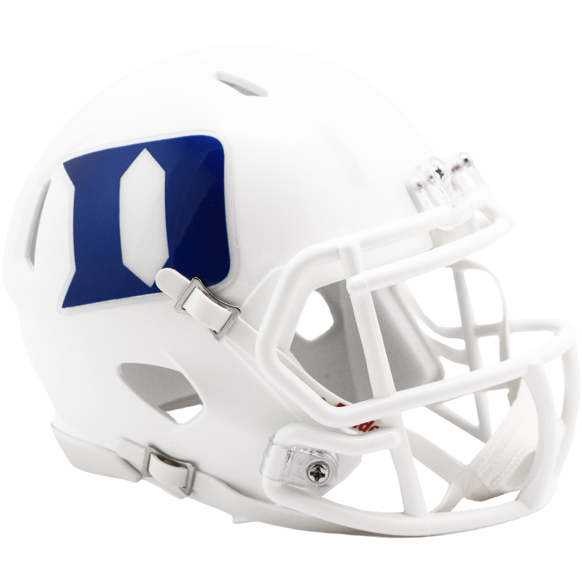 Duke Blue Devils White Mini Speed
