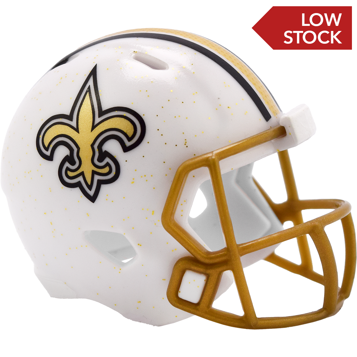 New Orleans Saints Limited Edition 2025 On-Field Alternate Pocket Size Helmet