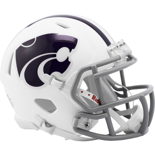 Kansas State Wildcats Mini Speed White