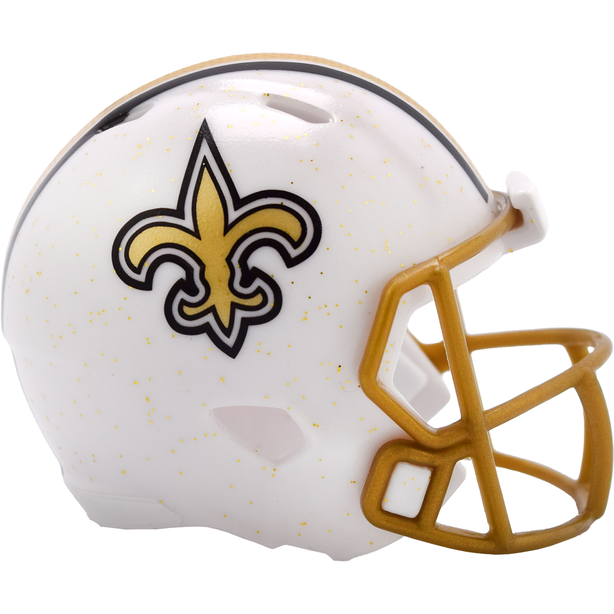 New Orleans Saints Limited Edition 2025 On-Field Alternate Pocket Size Helmet