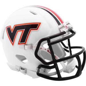 Virginia Tech Hokies Mini Speed Matte White