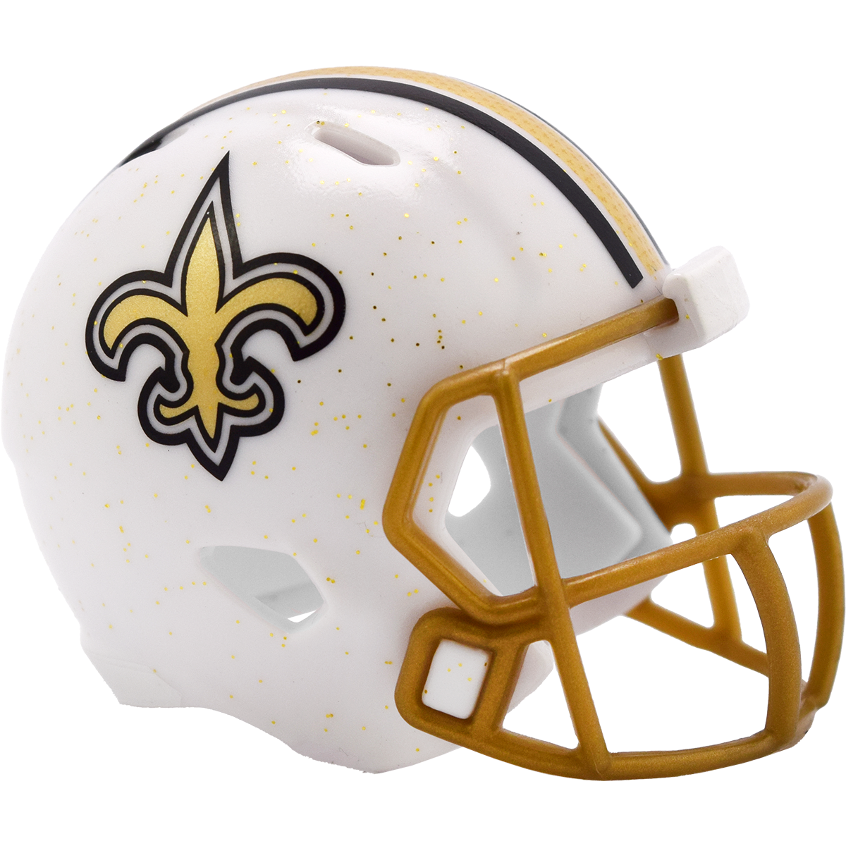 New Orleans Saints Limited Edition 2025 On-Field Alternate Pocket Size Helmet