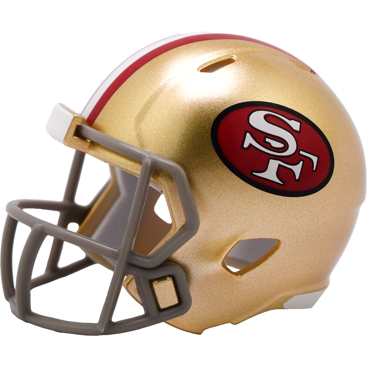 San Francisco 49ers Limited Edition Throwback Pocket Size Helmet