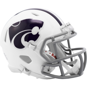 Kansas State Wildcats Mini Speed White