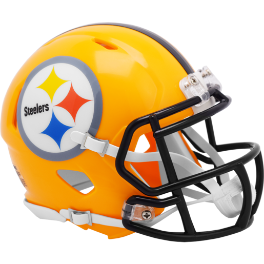 Pittsburgh Steelers Throwback Gold Mini Speed