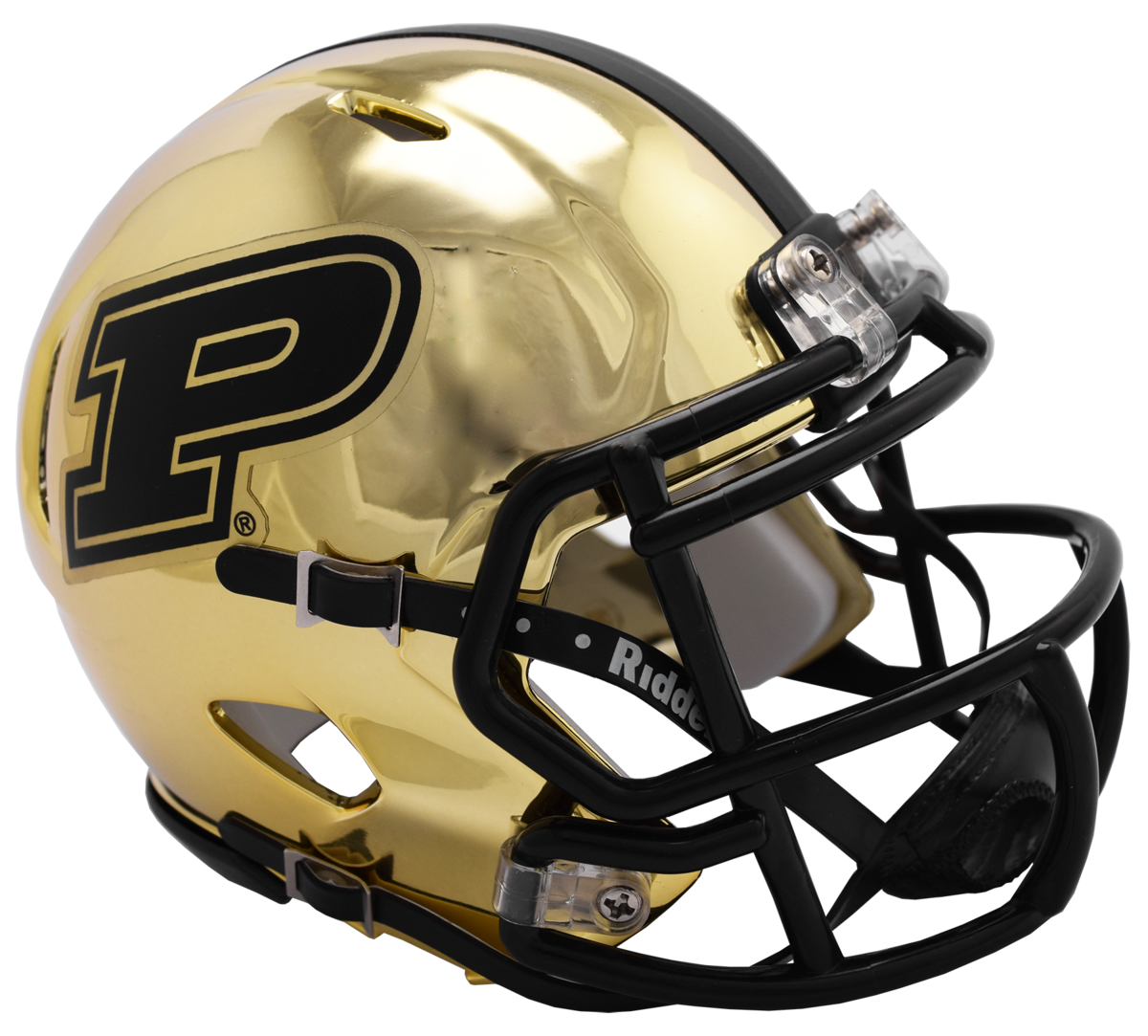 Riddell New Mini Speed Helmet - Purdue Boilermakers Vintage Pete - NCAA Football