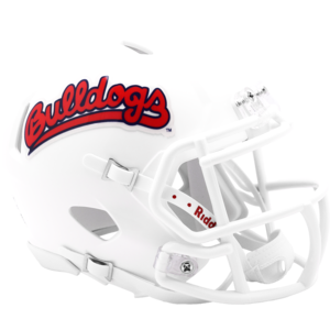 Fresno State Bulldogs White Mini Speed