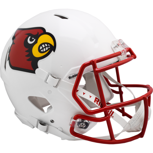 Louisville Cardinals White Authentic Speed