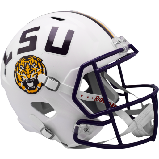 LSU Tigers White Replica Speed