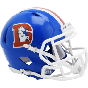 Denver Broncos Mini Speed 1975 - 1996 Denver Broncos Mini Speed 1975 - 1996