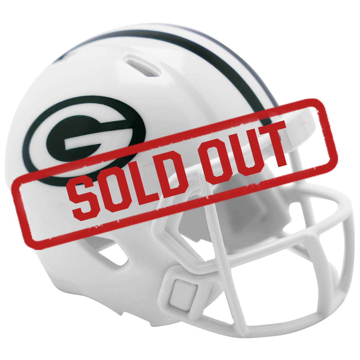 Green Bay Packers Limited Edition On-Field Alternate Pocket Size Helmet Green Bay Packers Limited Edition On-Field Alternate Pocket Size Helmet