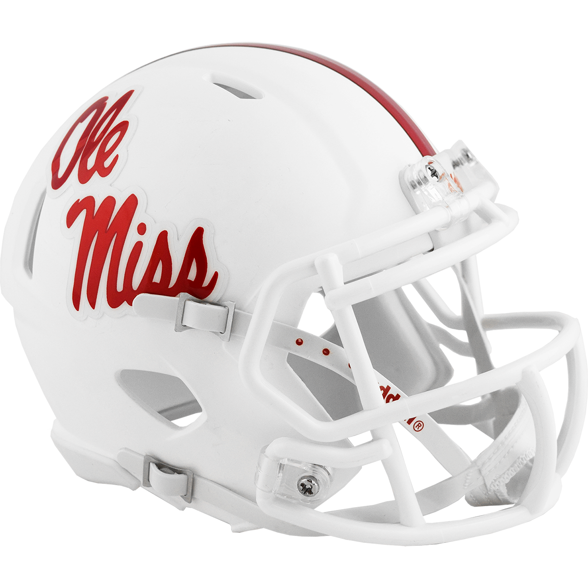 Ole Miss Rebels Mini Speed White