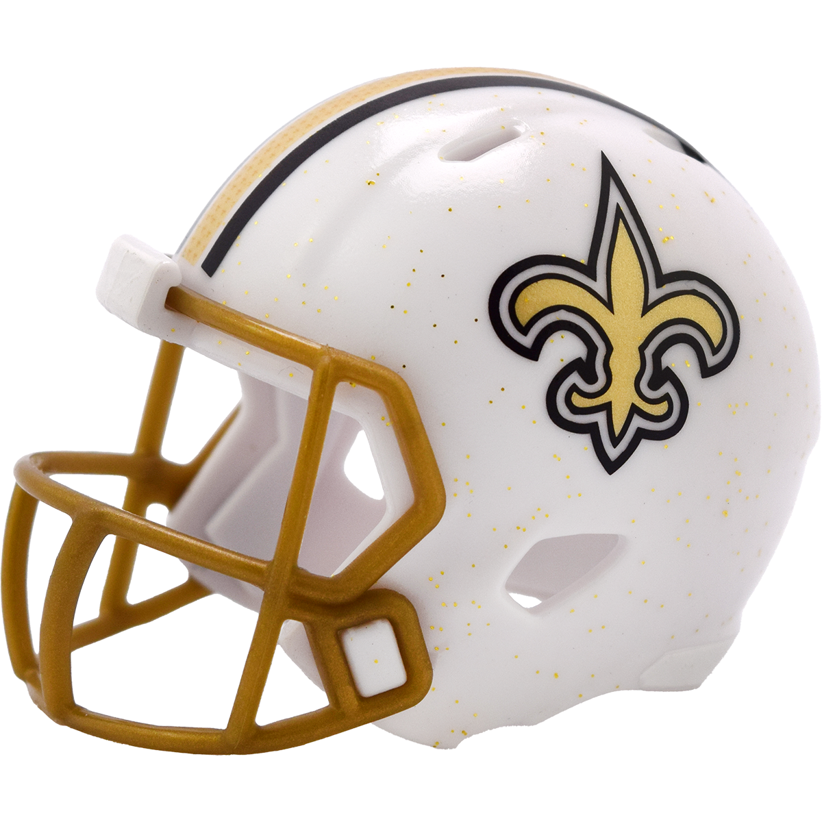 New Orleans Saints Limited Edition 2025 On-Field Alternate Pocket Size Helmet