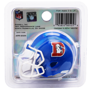 Denver Broncos Limited Edition Throwback Pocket Size Helmet Denver Broncos Limited Edition Throwback Pocket Size Helmet