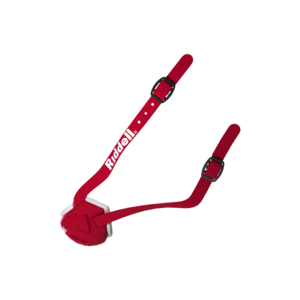 HARD CUP CHIN STRAP LARGE SCARLET