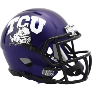 TCU Horned Frogs Satin Purple Mini Speed
