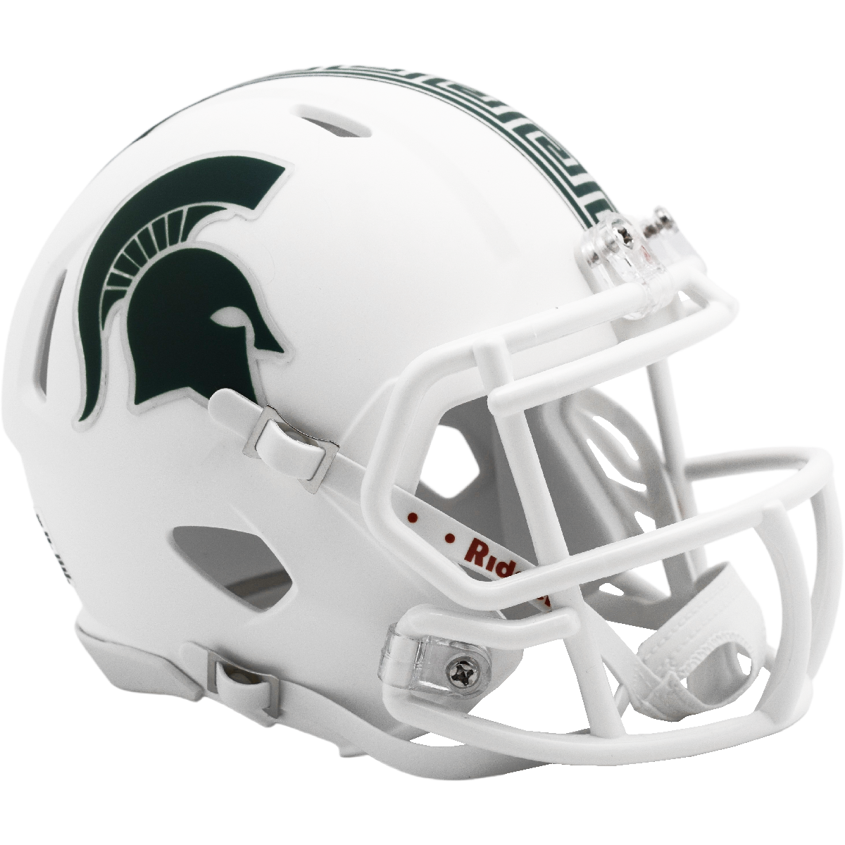 Michigan State Spartans White Mini Speed