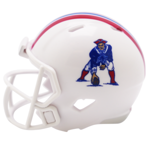 New England Patriots Limited Edition Throwback Pocket Size Helmet New England Patriots Limited Edition Throwback Pocket Size Helmet