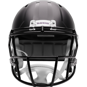 Baltimore Ravens Darkness Helmet On Field Alternate Replica Speed