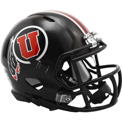 Utah Utes Black Mini Speed