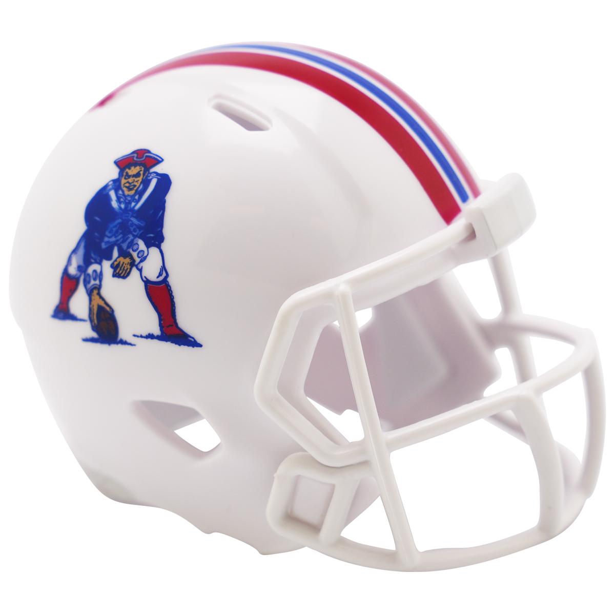 New England Patriots Limited Edition Throwback Pocket Size Helmet	