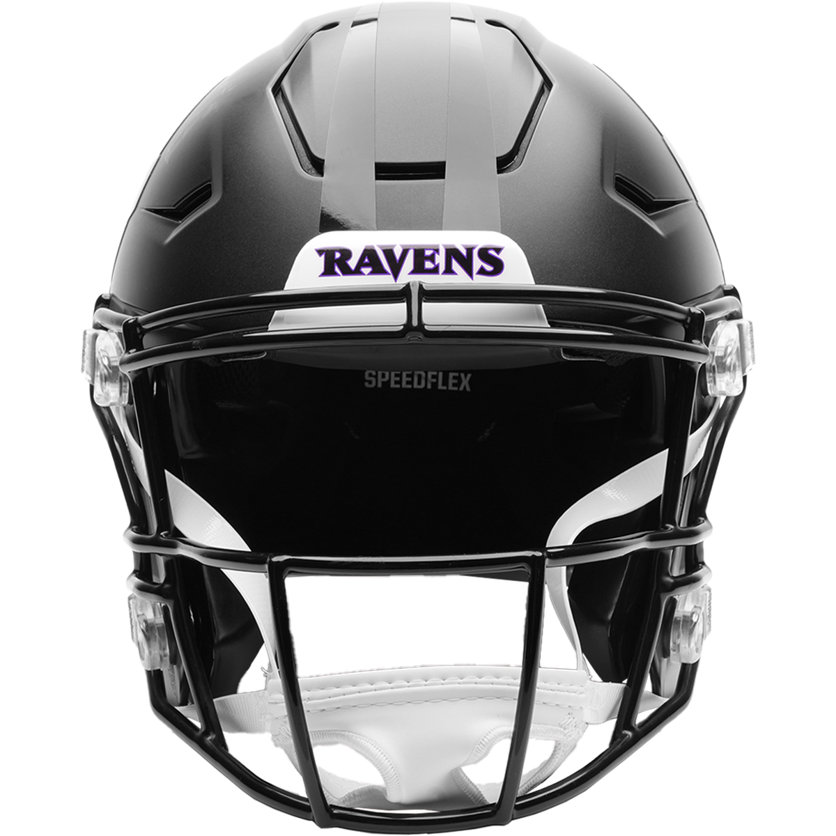 Baltimore Ravens Darkness Helmet On Field Alternate Authentic SpeedFlex