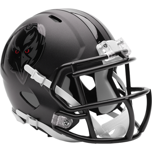 Baltimore Ravens Darkness Helmet On Field Alternate Mini Speed