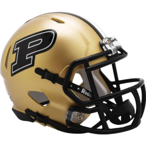 Purdue Boilermakers Gold Mini Speed