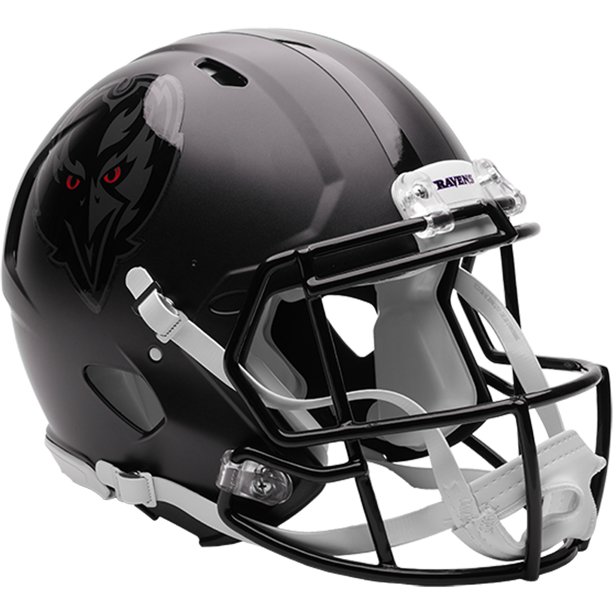 Baltimore Ravens Darkness Helmet On Field Alternate Authentic Speed