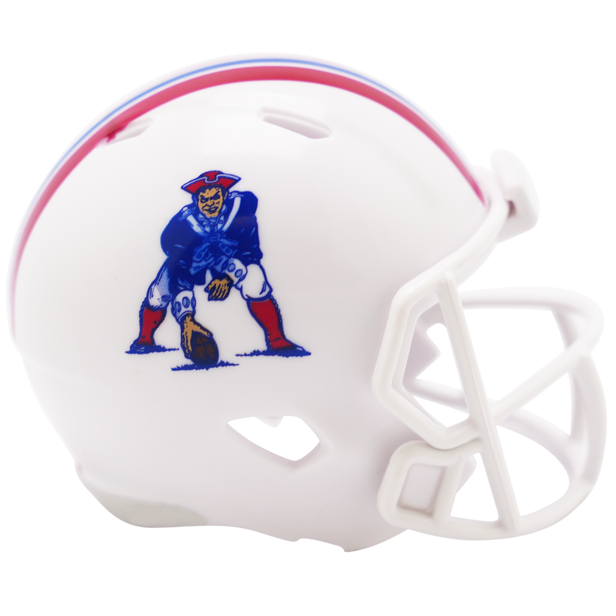 New England Patriots Limited Edition Throwback Pocket Size Helmet	