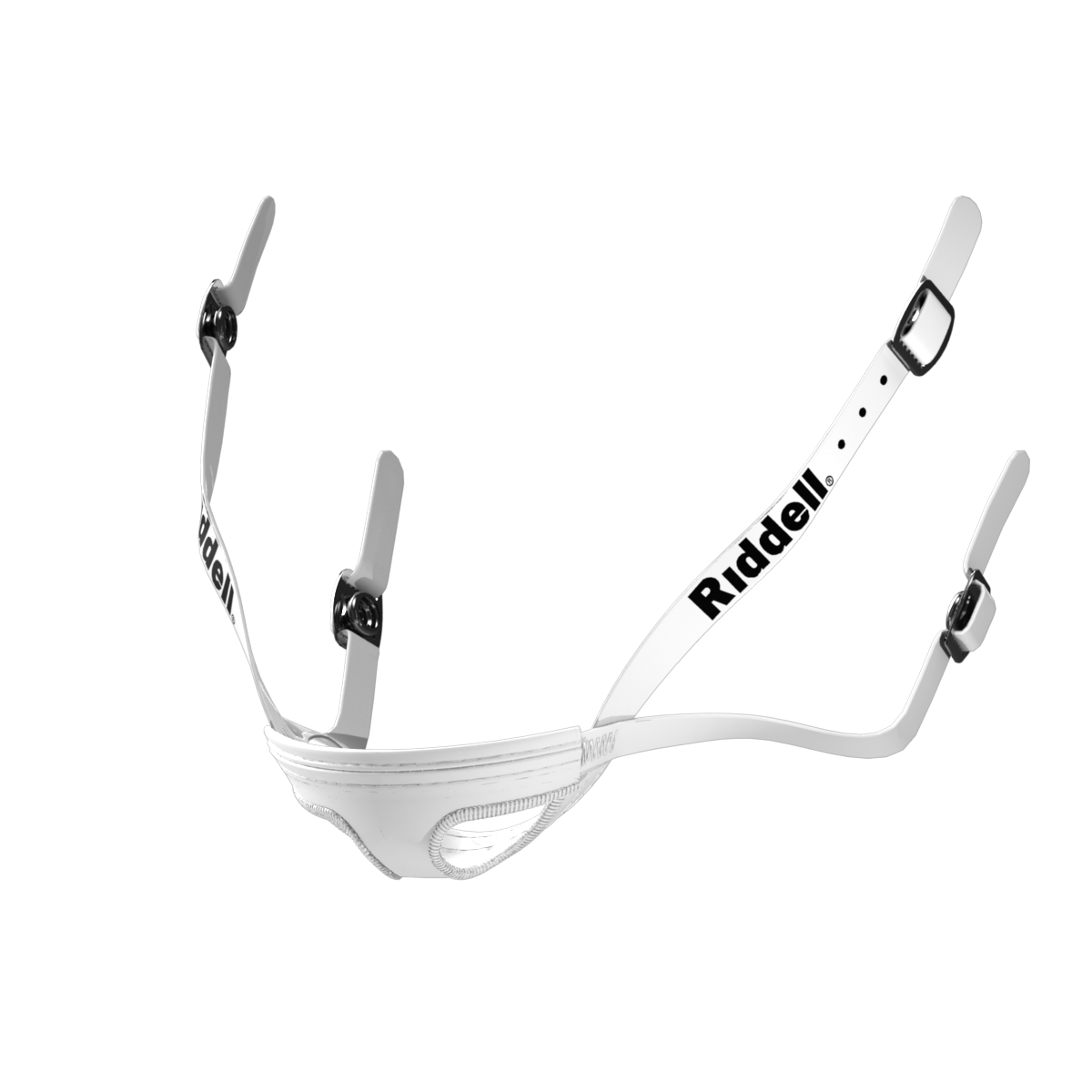 SOFT CUP CHIN STRAP YOUTH WHITE Chin Straps Helmet Accessories