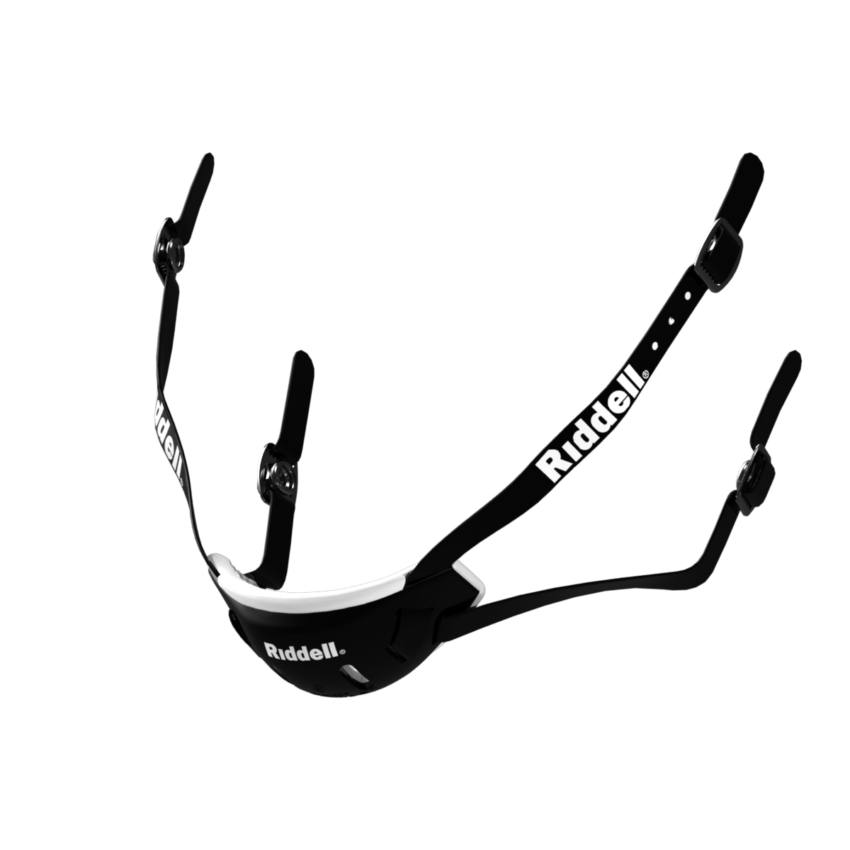 HARD CUP CHIN STRAP LARGE  BLACK