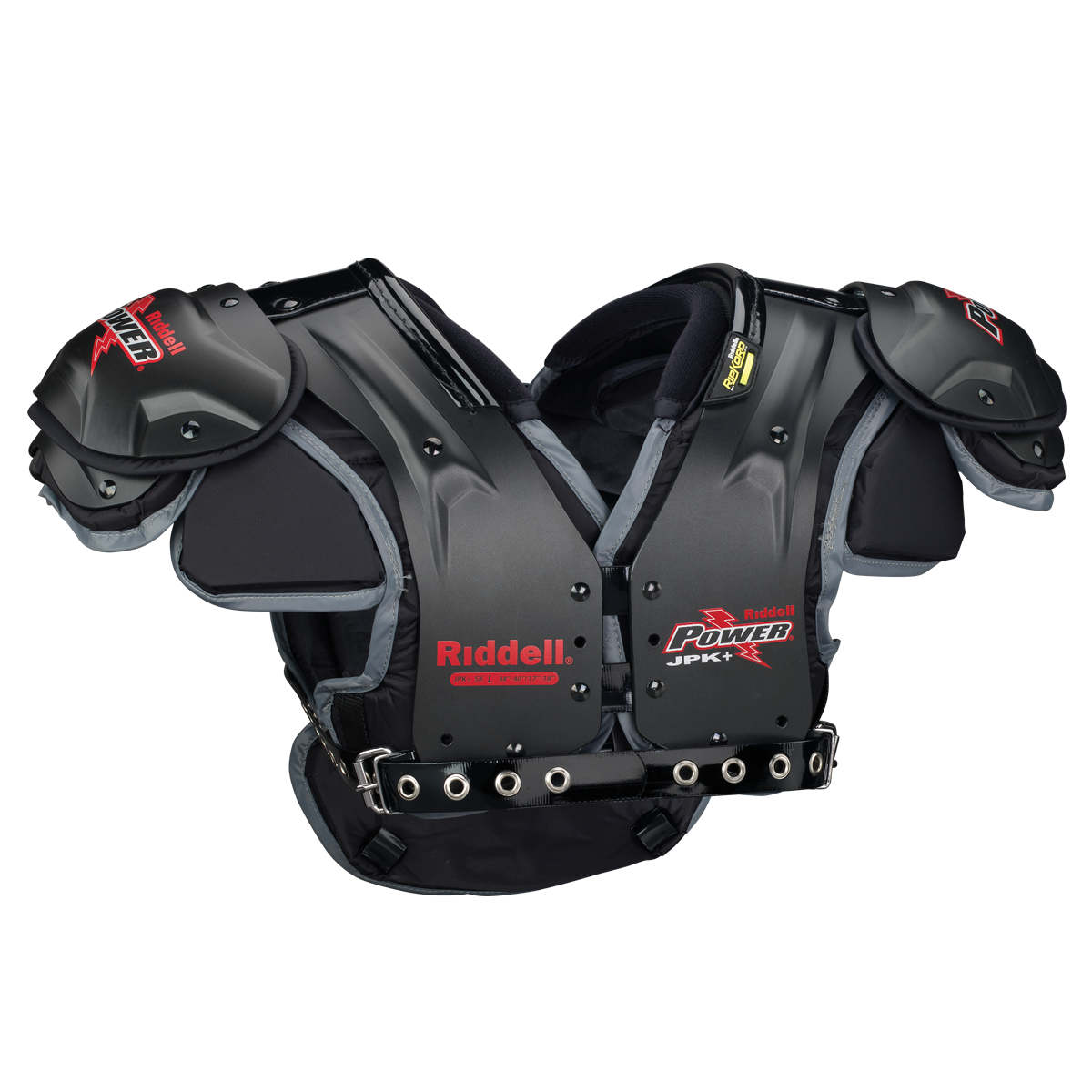 Riddell Power Shoulder Pads With Backplate