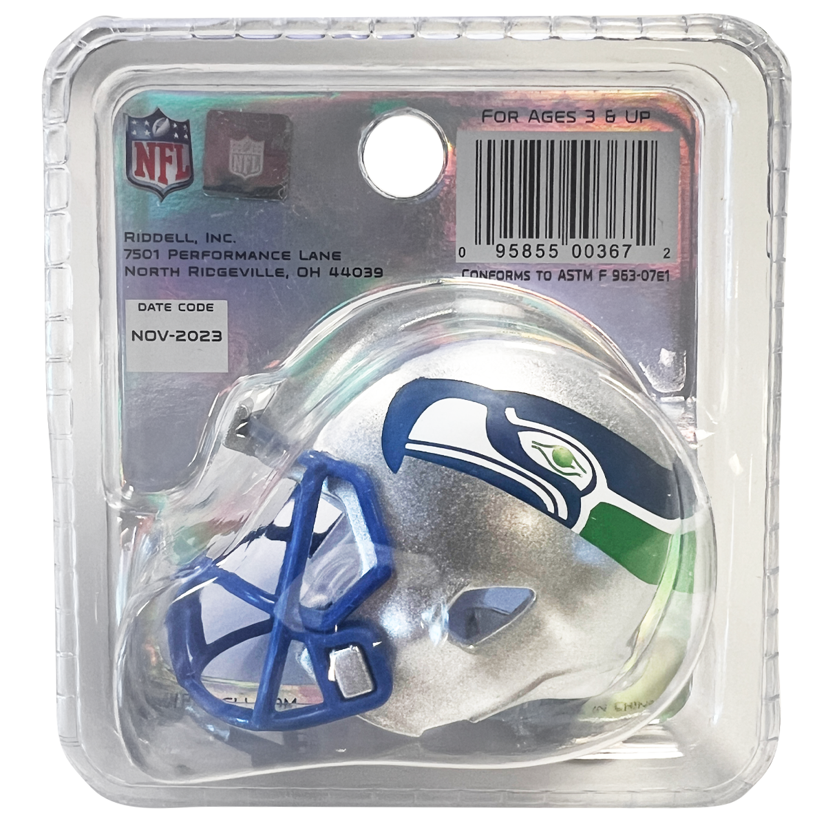 Seattle Seahawks Limited Edition Throwback Pocket Size Helmet