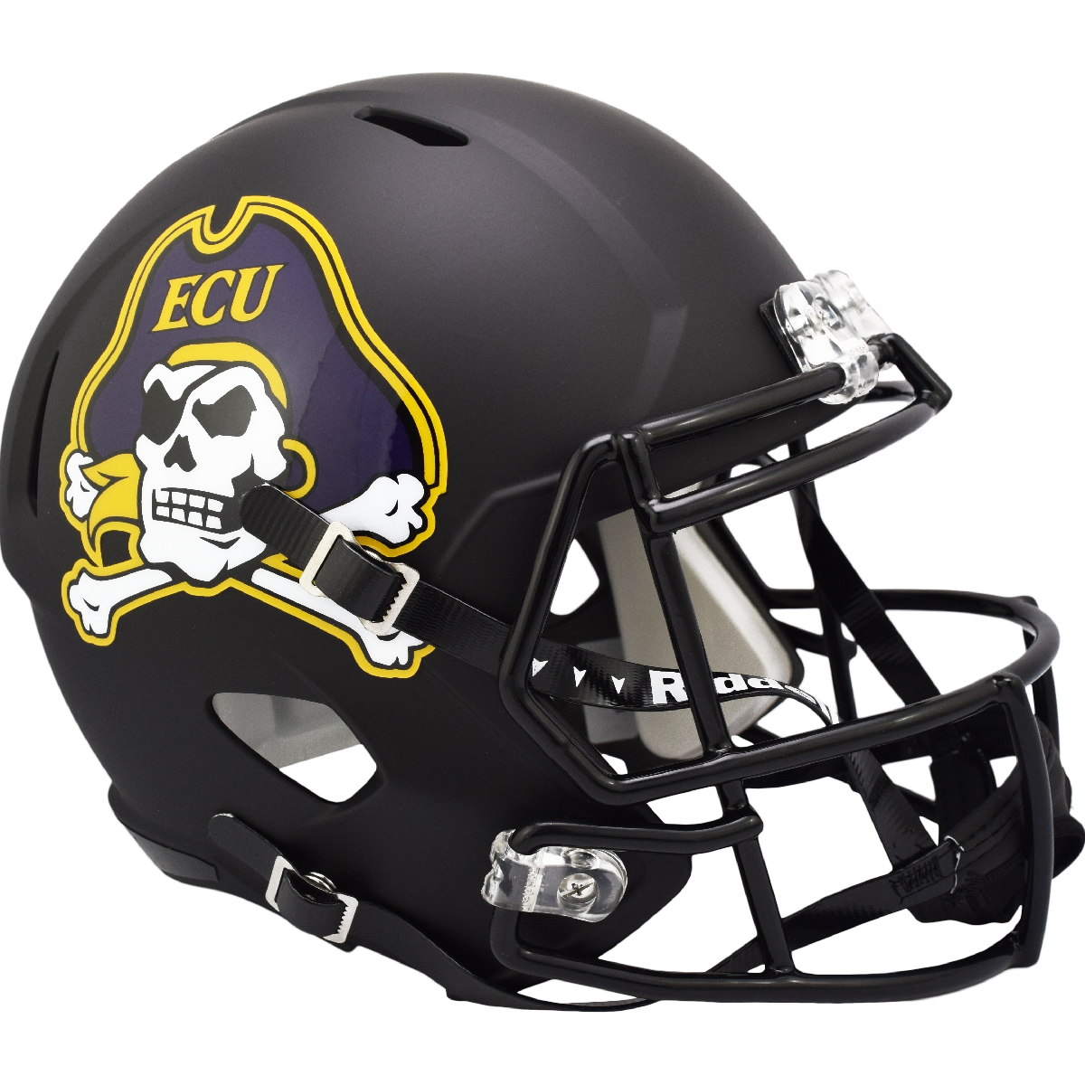 East Carolina Pirates Matte Black Replica Speed