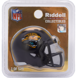 Jacksonville Jaguars Limited Edition Throwback Pocket Size Helmet 