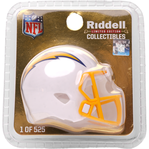 Los Angeles Chargers Limited Edition Color Rush Royal Pocket Size Helmet