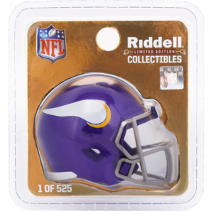 Minnesota Vikings Limited Edition Tribute Pocket Size Helmet Minnesota Vikings Limited Edition Tribute Pocket Size Helmet