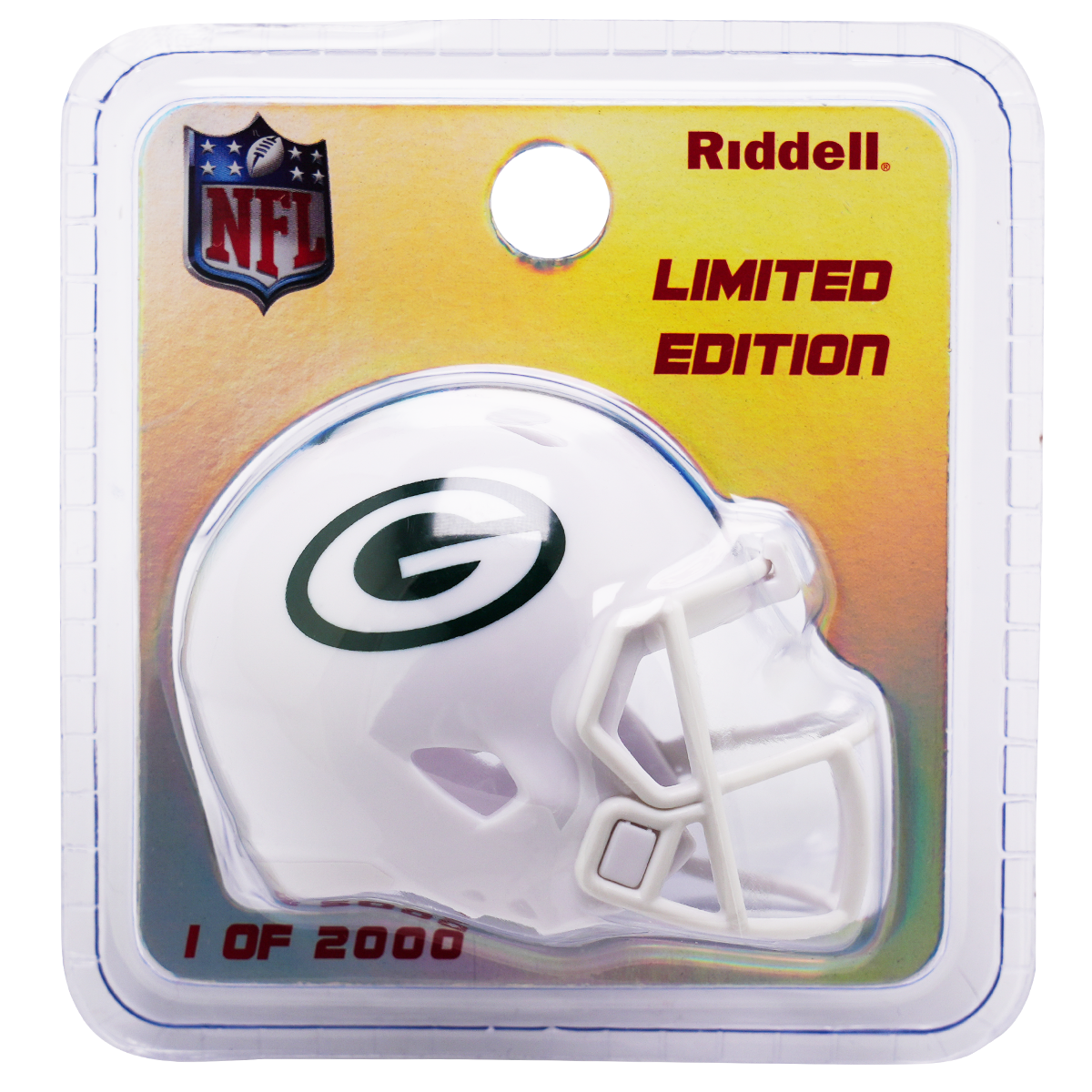 Green Bay Packers Limited Edition On-Field Alternate Pocket Size Helmet