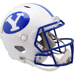 Byu Cougars White Replica Speed