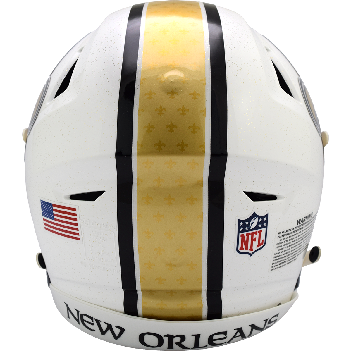 2025 New Orleans Saints On Field Alternate Authentic Speedflex