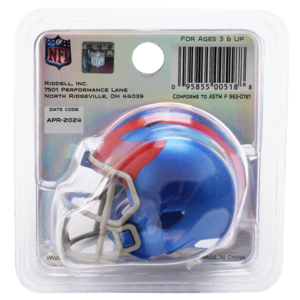 New York Giants Limited Edition On-Field Alternate Pocket Size Helmet New York Giants Limited Edition On-Field Alternate Pocket Size Helmet