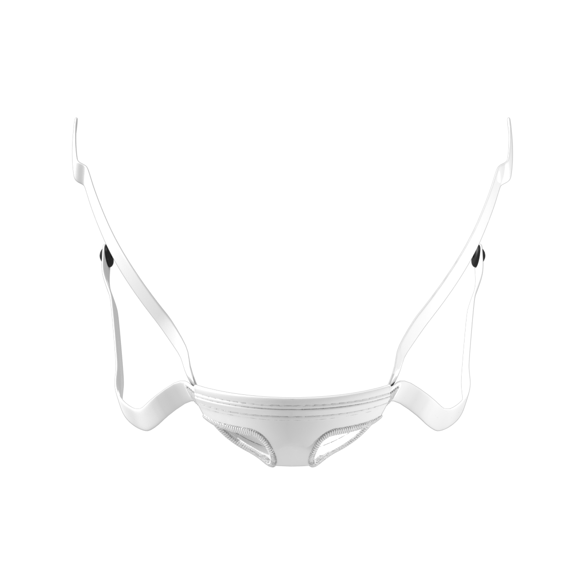 CAM·LOC SOFT CUP CHIN STRAP YOUTH WHITE Chin Straps Helmet