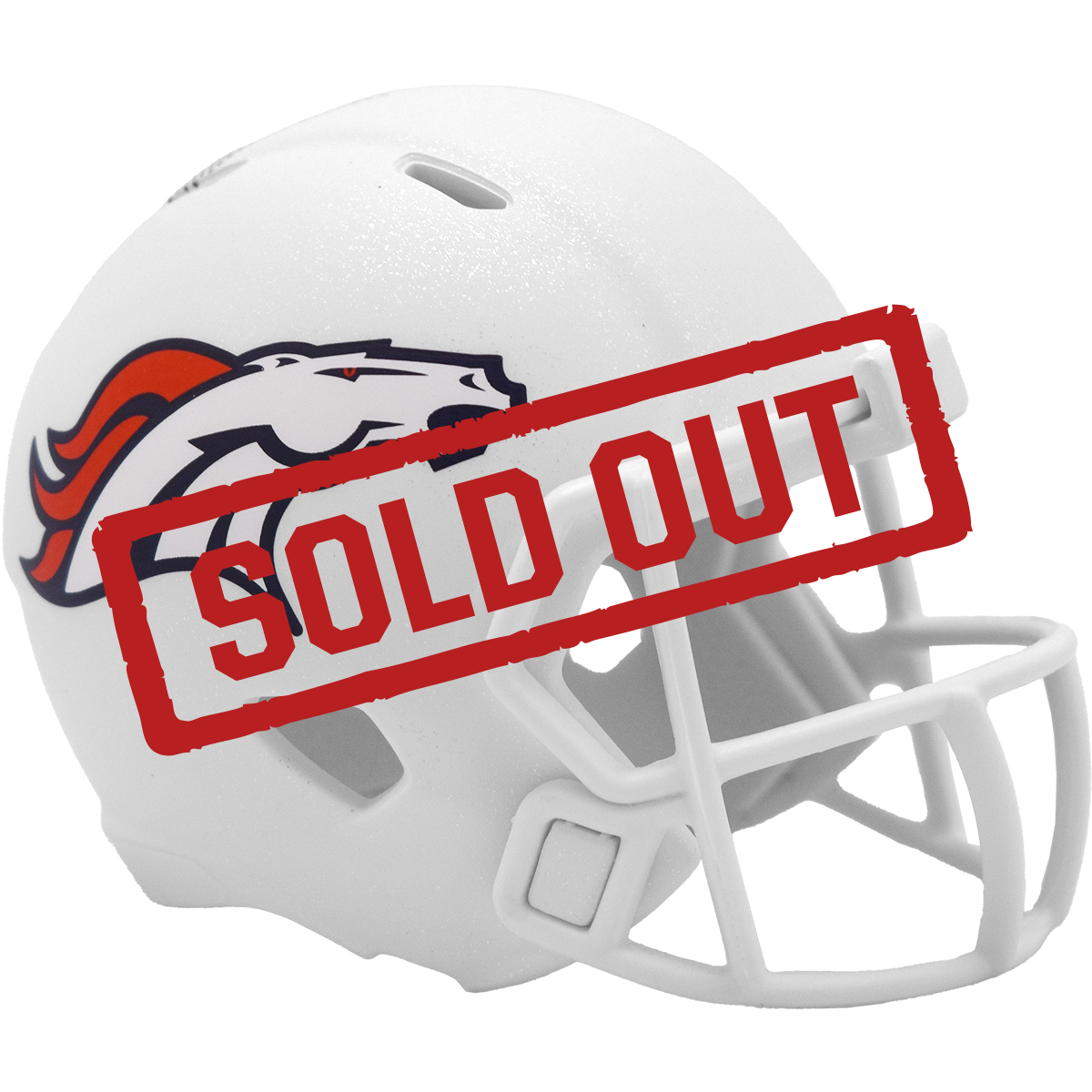 Denver Broncos Limited Edition On Field Alternate Pocket Size Helmet
