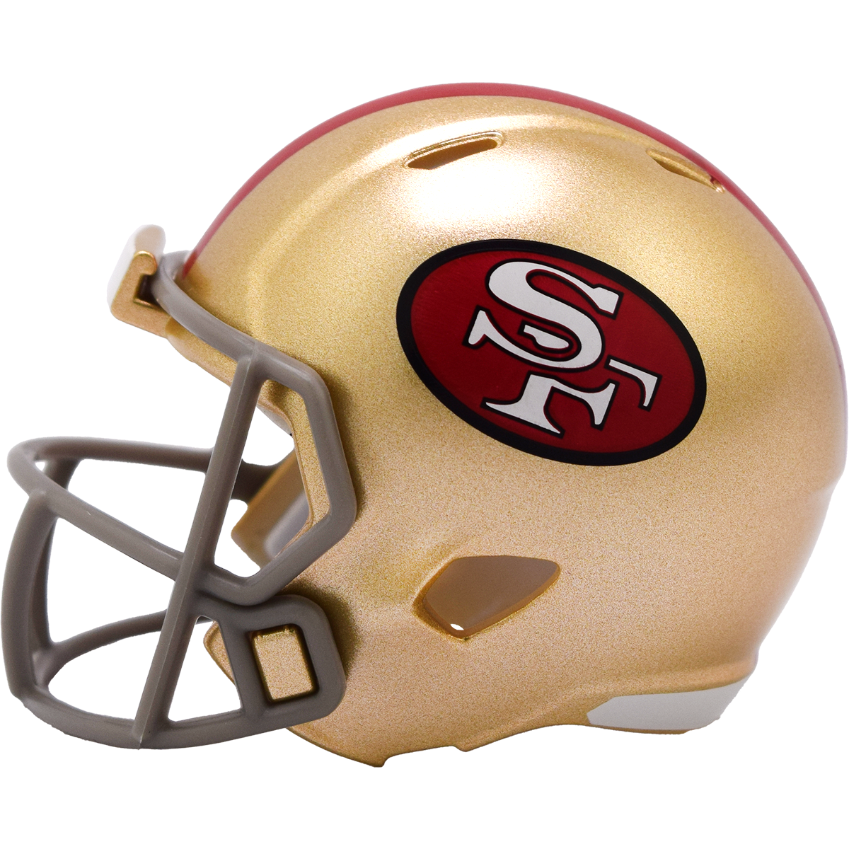 San Francisco 49ers Limited Edition Throwback Pocket Size Helmet